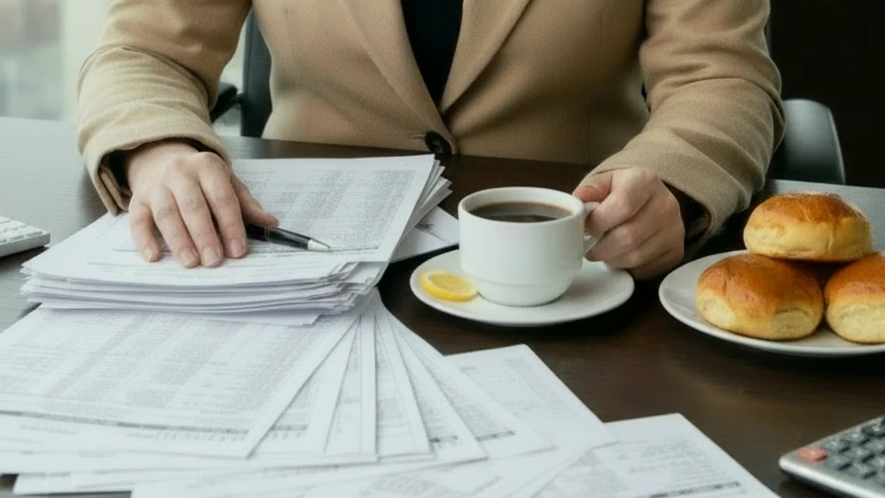 Документы и расчёты на рабочем столе